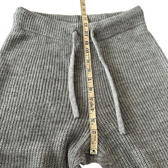 JENNI KAYNE ALPACA FISHERMAN HEATHERED GREY SWEATPANTS SIZE SMALL - Picture 14 of 16